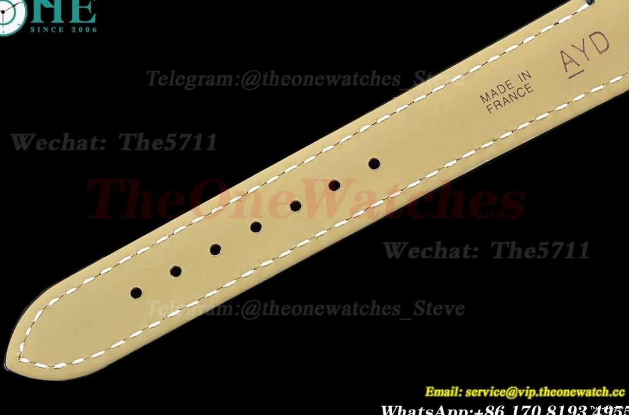 Silver 21.2mm RG Tank Blue Quartz Dial LE 8848F Française 0304